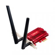 ASUS PCE-AC56 // WI-FI 802.11ac, 400 + 867 Mbps PCI-E Adapter, 2 антенны ; 90IG00K0-BM0000 , 